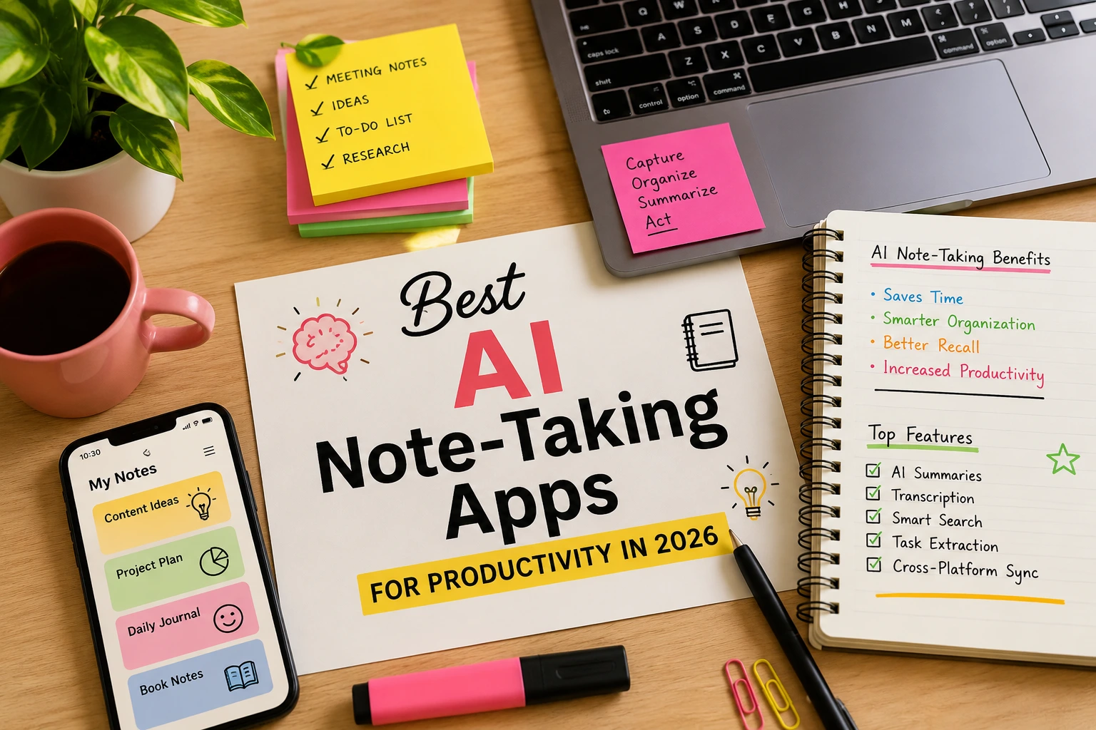 best AI note taking apps