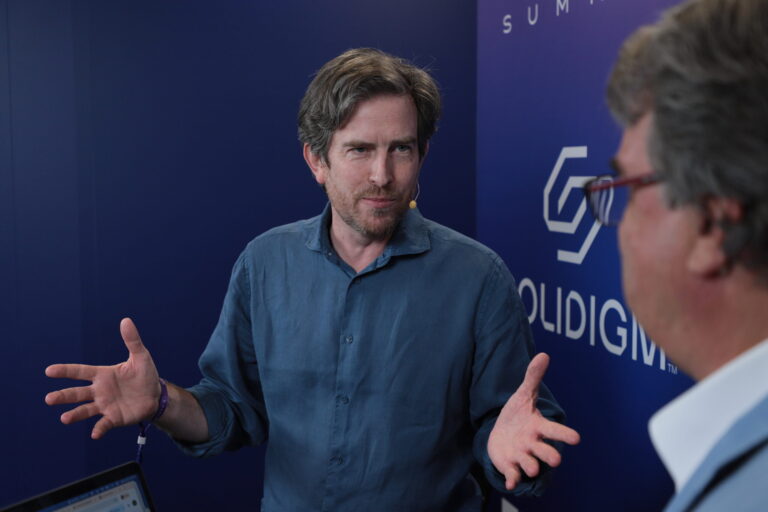 Duncan Clark, managing director of EMEA at Canva, discussed AI creative workflows during RAISE Summit 2026.