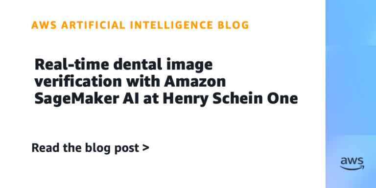 Real-time dental image verification with Amazon SageMaker AI at Henry Schein One