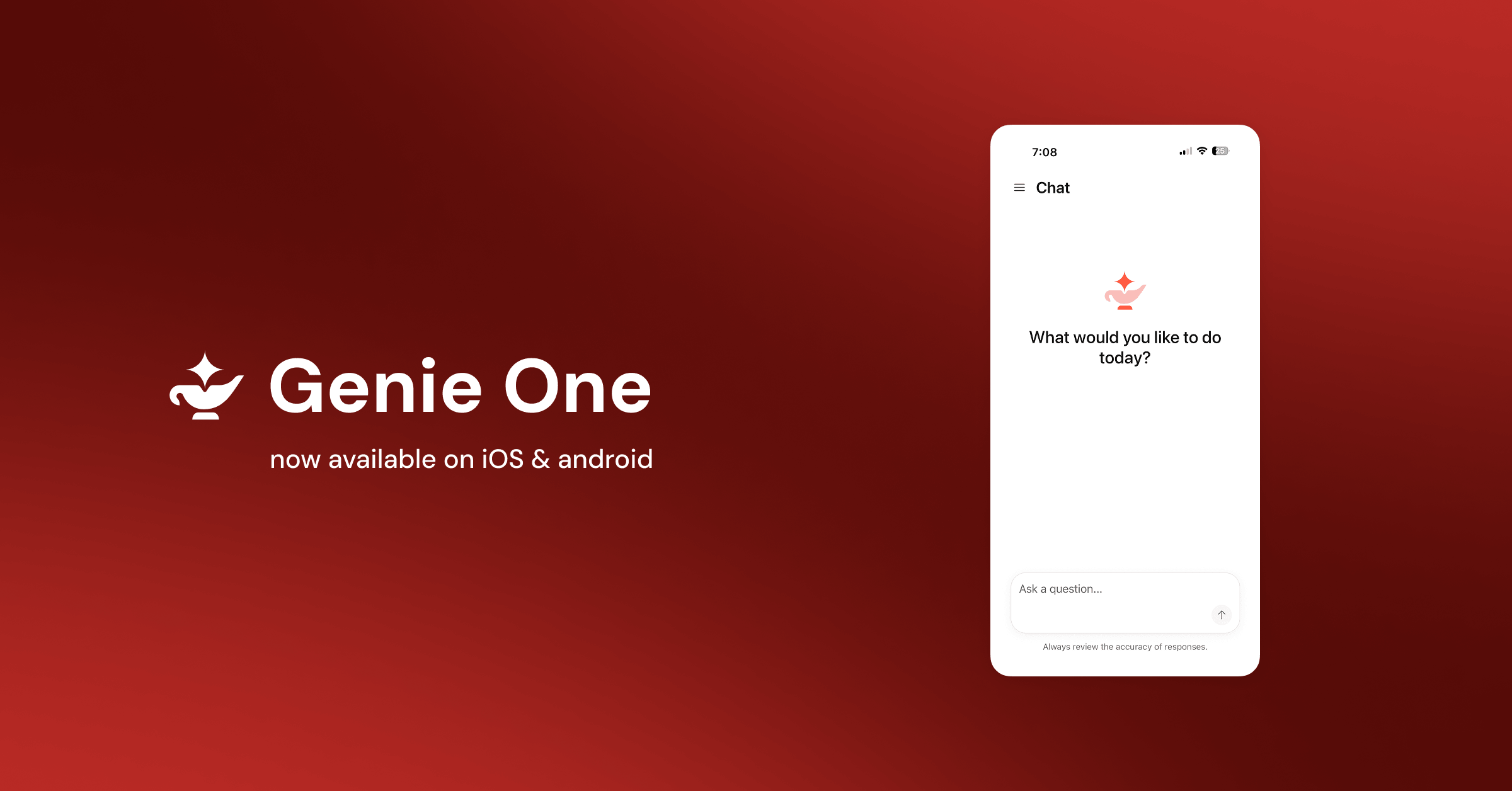 Take insights anywhere with Genie One on mobile