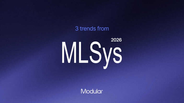 Three trends from MLSys 2026