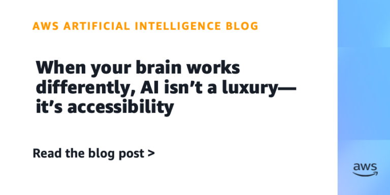 When your brain works differently, AI isn’t a luxury—it’s accessibility